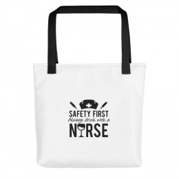 Safety First Tote bag